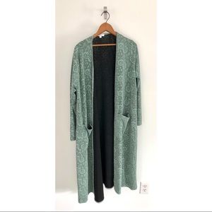 Mint lace Sarah sweater